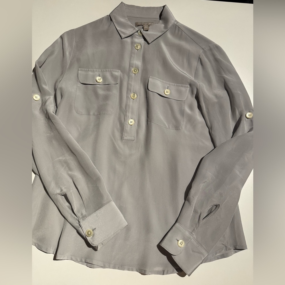 NWOT Banana Republic Silk Top